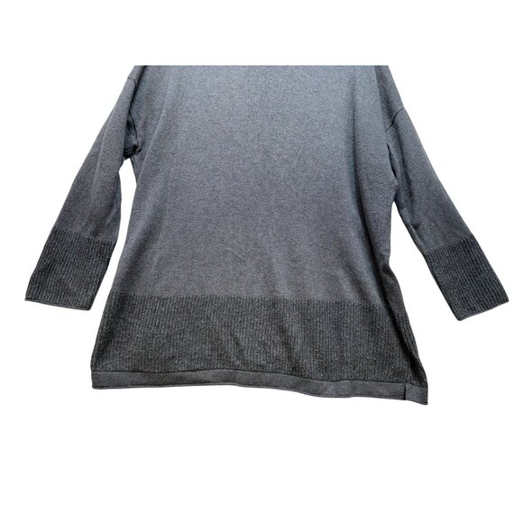 Pure Jill Womens Cowl Neck Tunic Sweater XL Gray - Picture 10 of 11